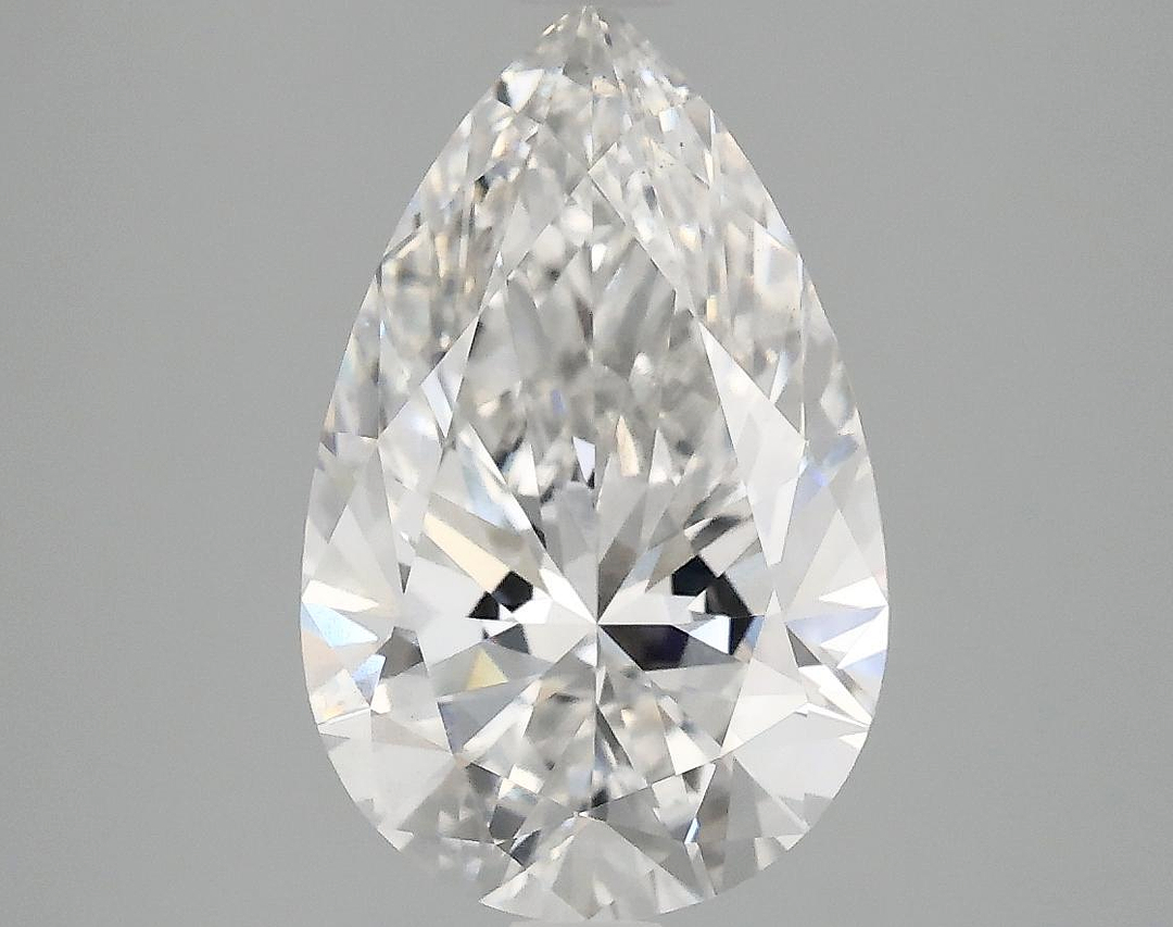 3.07 Carat Pear Shaped Ideal Cut VS2 IGI Certified Lab Grown Diamond