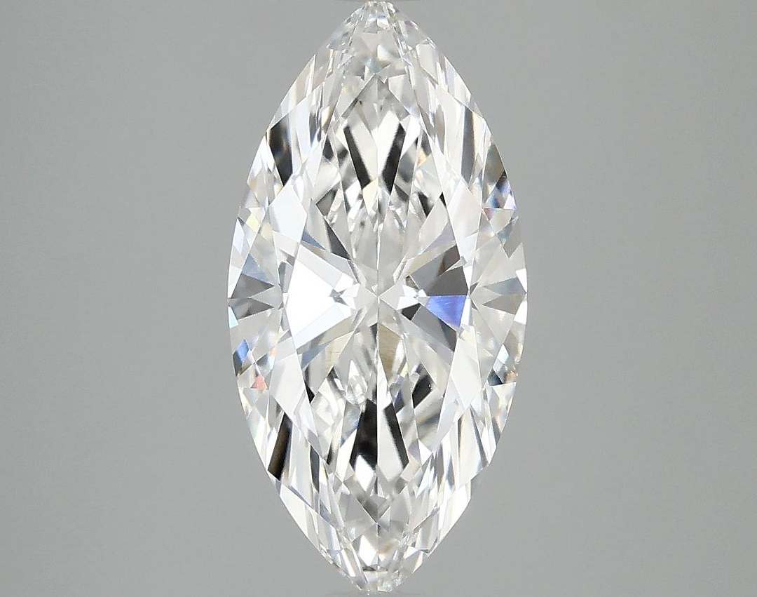 2.52 Carat Marquise Shaped Ideal Cut VVS2 IGI Certified Lab Grown Diamond