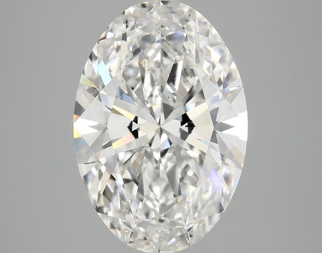 3.95 Carat Oval Shaped Ideal Cut VS2 IGI Certified Lab Grown Diamond