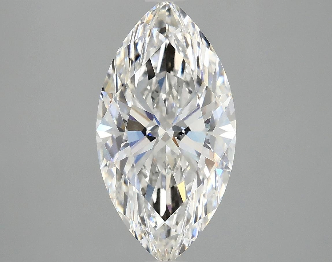 2.55 Carat Marquise Shaped Ideal Cut VVS2 IGI Certified Lab Grown Diamond