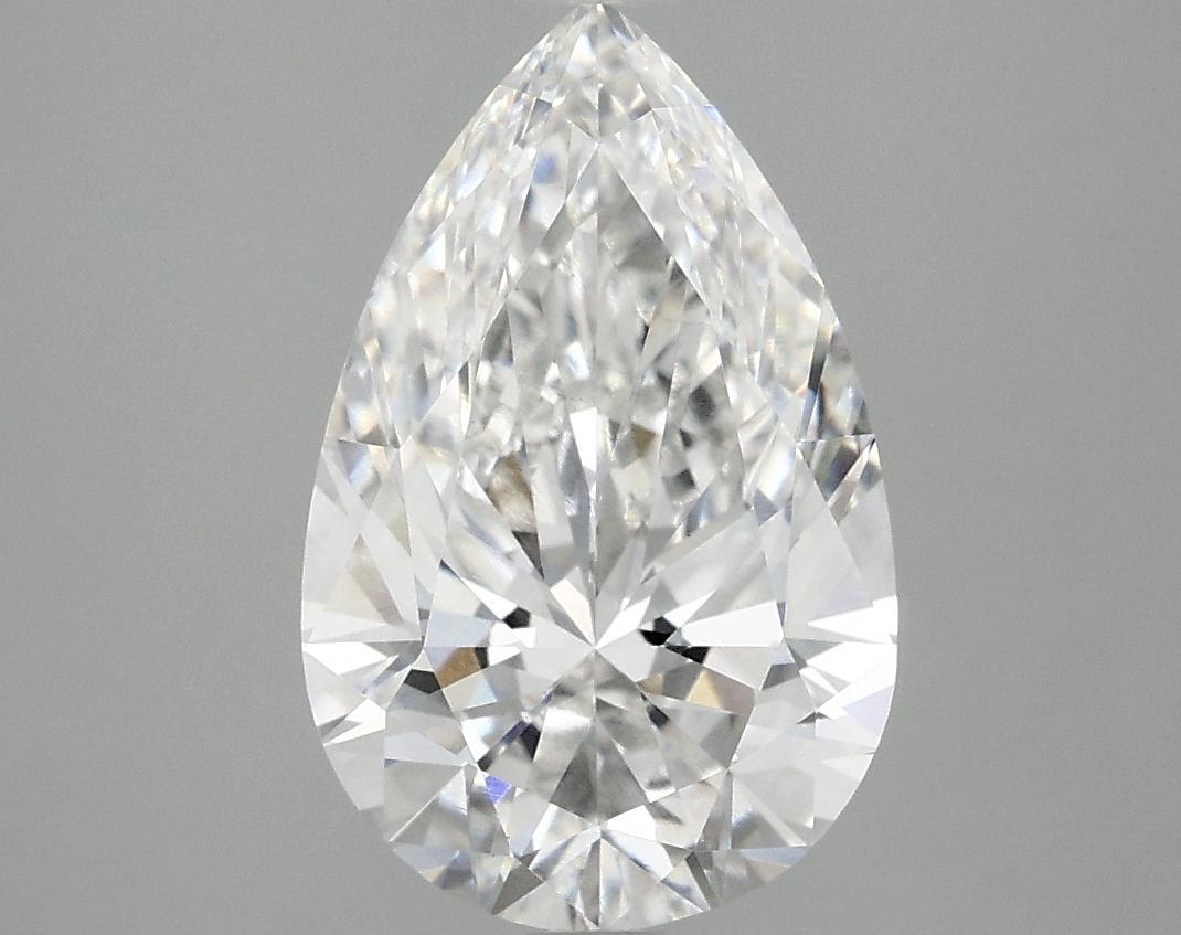 3.05 Carat Pear Shaped Ideal Cut VS1 IGI Certified Lab Grown Diamond