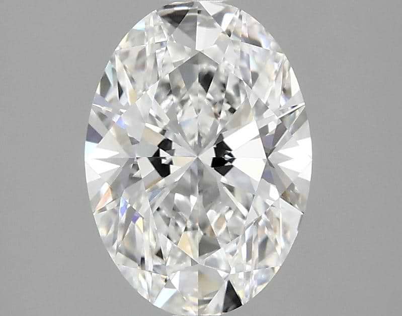 1.65 Carat Oval Shaped Ideal Cut VVS2 IGI Certified Lab Grown Diamond