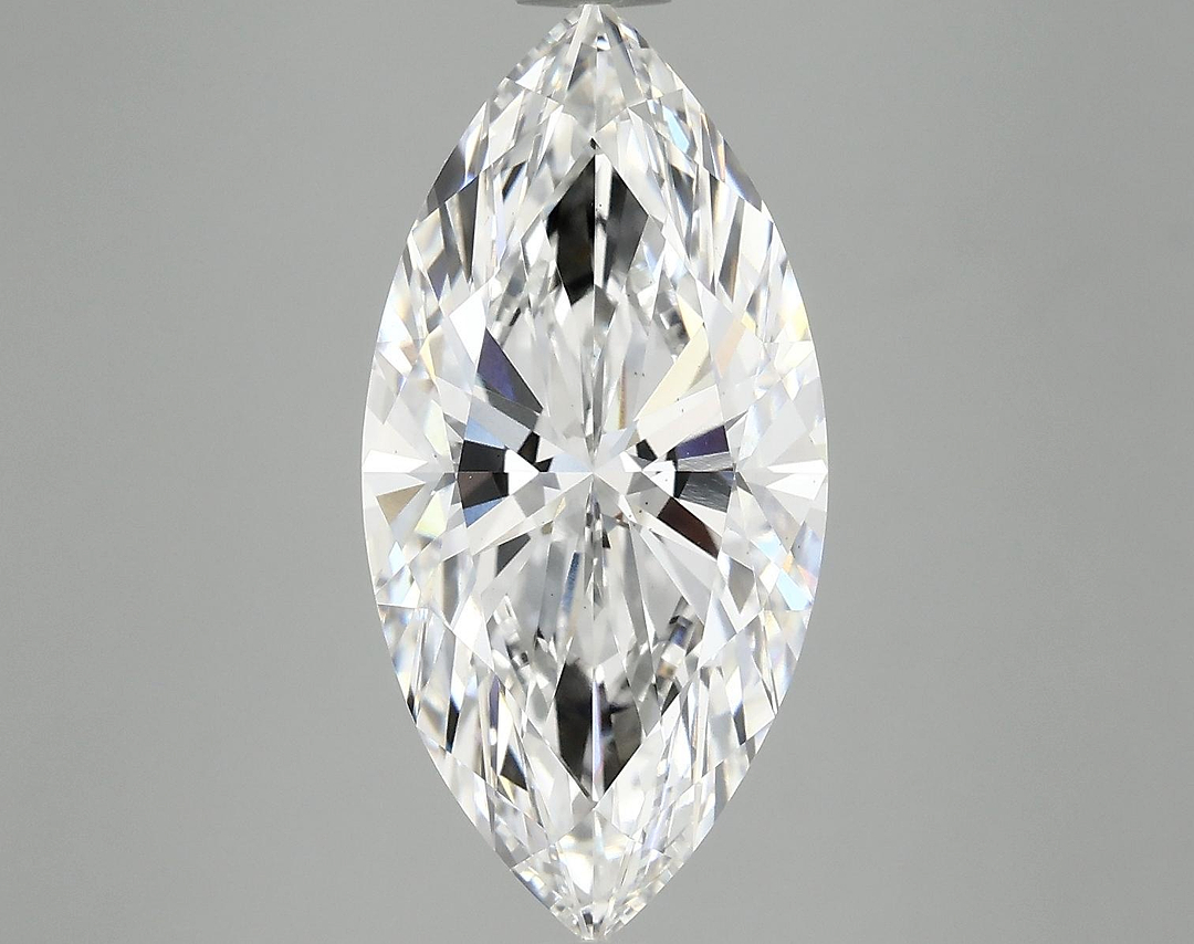 5.09 Carat Marquise Shaped Ideal Cut VS2 IGI Certified Lab Grown Diamond