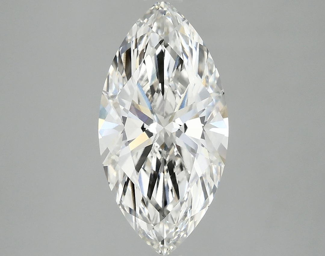 3.02 Carat Marquise Shaped Ideal Cut VVS2 IGI Certified Lab Grown Diamond