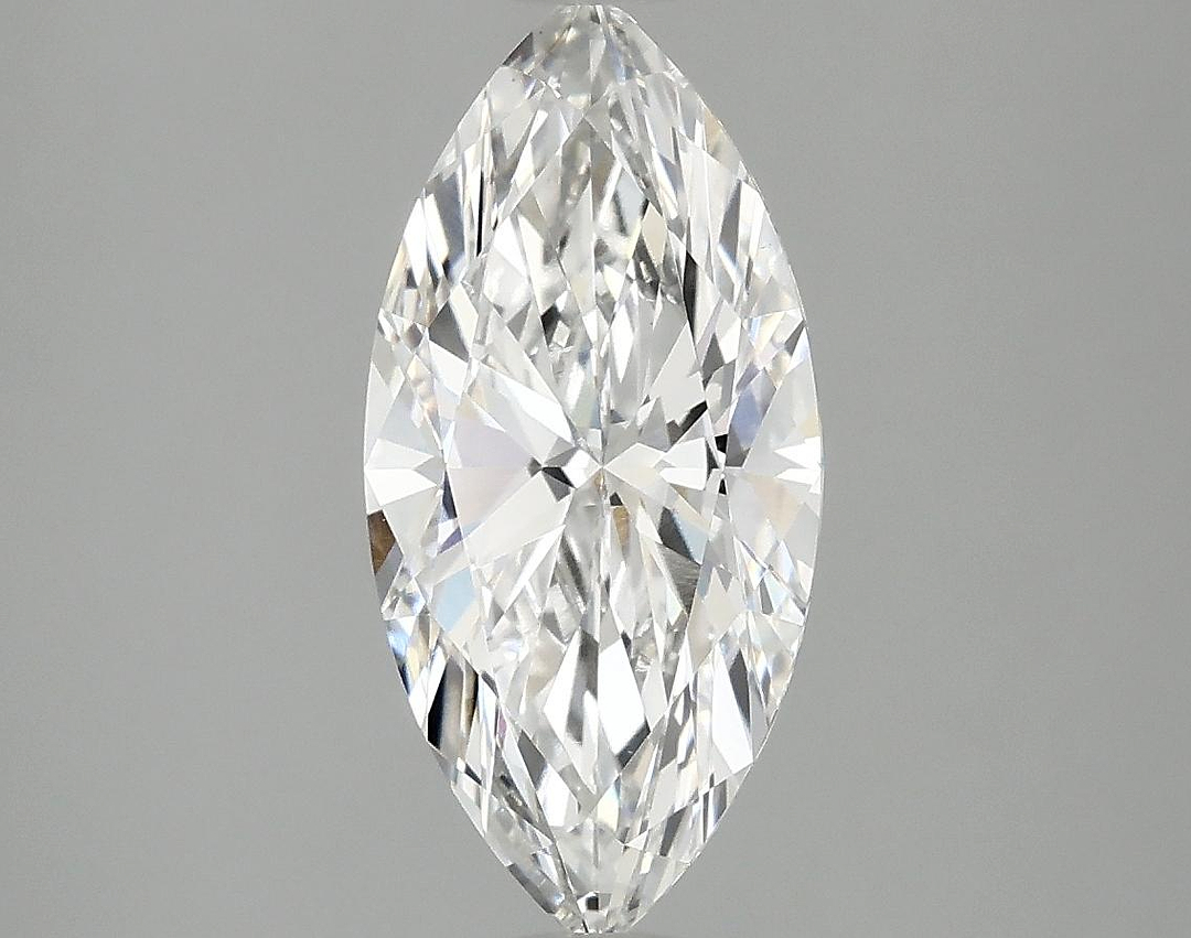 2.09 Carat Marquise Shaped Excellent Cut VVS2 IGI Certified Lab Grown Diamond