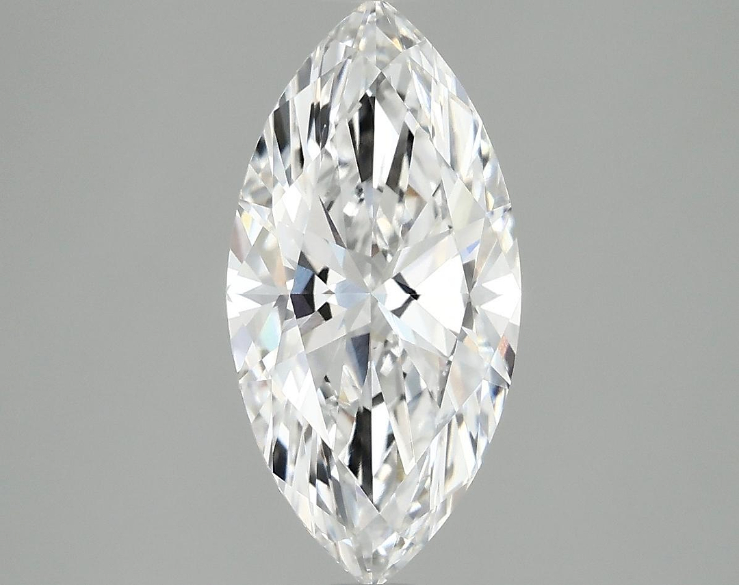 2.1 Carat Marquise Shaped Ideal Cut VVS2 IGI Certified Lab Grown Diamond