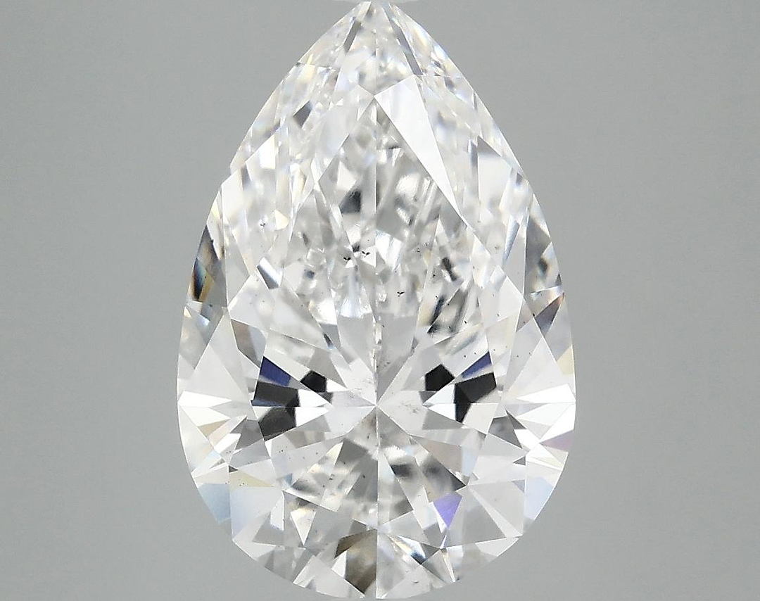 4.02 Carat Pear Shaped Excellent Cut SI1 IGI Certified Lab Grown Diamond