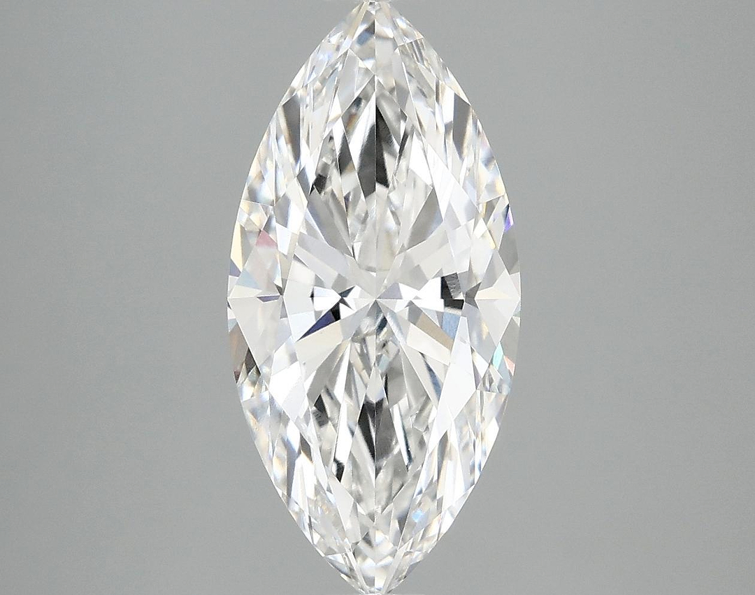 2.98 Carat Marquise Shaped Excellent Cut VVS2 IGI Certified Lab Grown Diamond