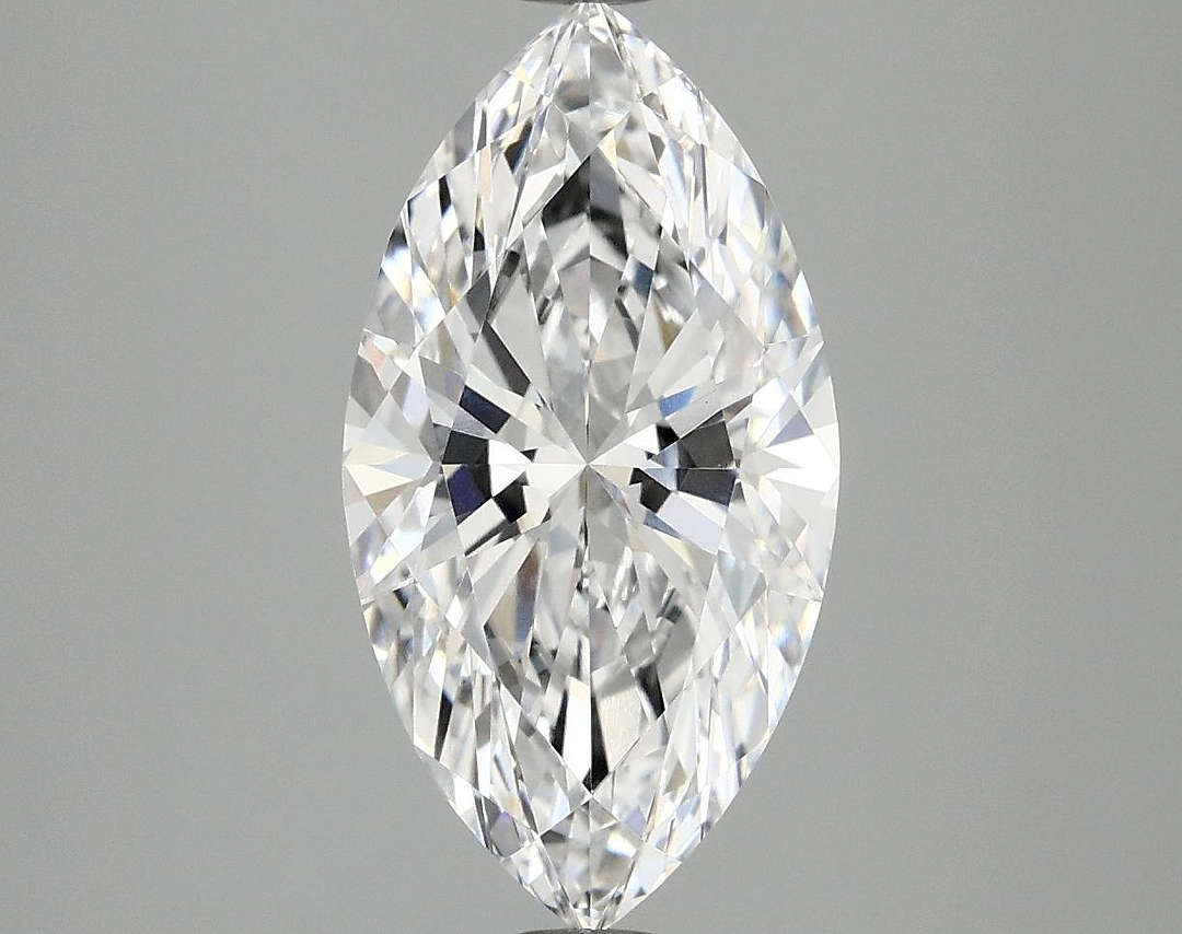 3.08 Carat Marquise Shaped Excellent Cut VVS2 IGI Certified Lab Grown Diamond