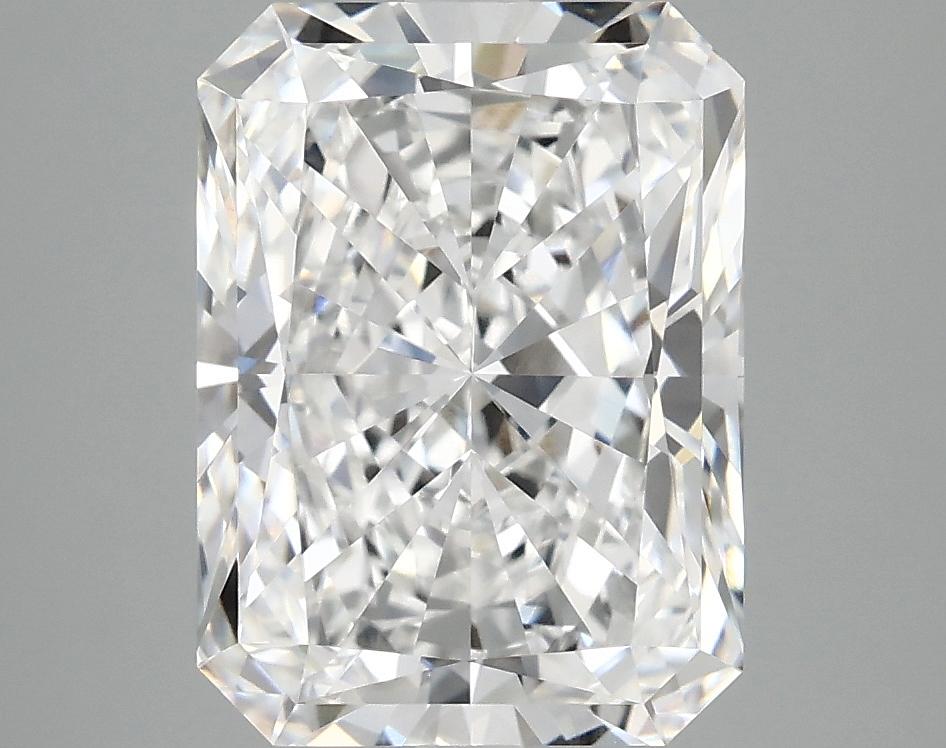 4.09 Carat Radiant Shaped Excellent Cut VVS2 IGI Certified Lab Grown Diamond