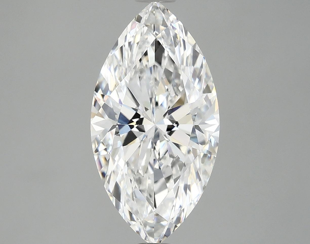 2.98 Carat Marquise Shaped Excellent Cut VVS2 IGI Certified Lab Grown Diamond