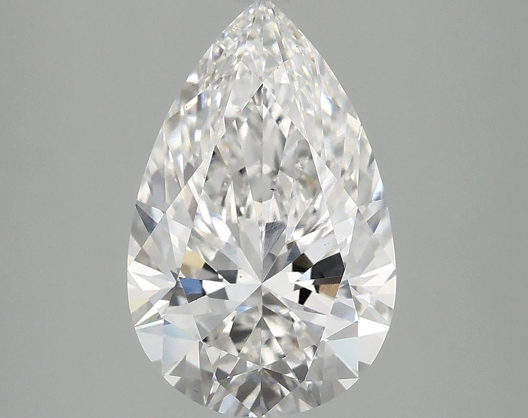 3.09 Carat Pear Shaped Ideal Cut VS1 IGI Certified Lab Grown Diamond
