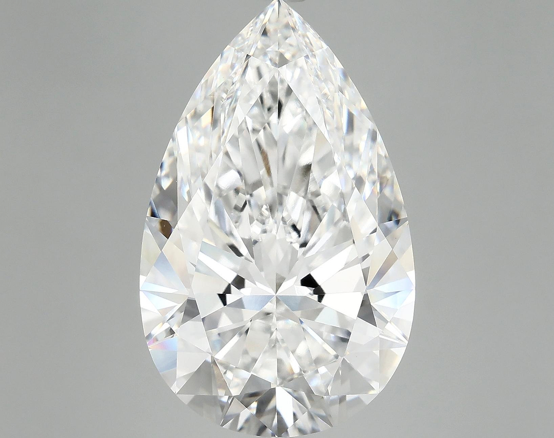 10.07 Carat Pear Shaped Ideal Cut VVS2 IGI Certified Lab Grown Diamond
