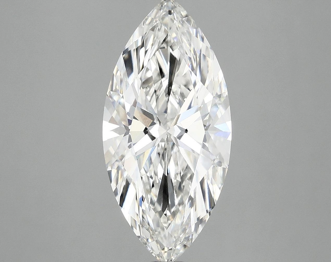 2.92 Carat Marquise Shaped Excellent Cut VVS2 IGI Certified Lab Grown Diamond