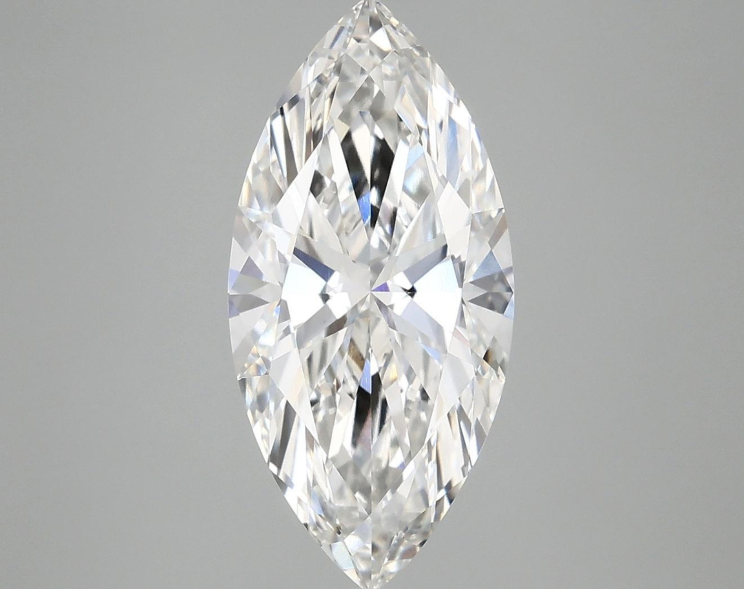2.98 Carat Marquise Shaped Excellent Cut VVS2 IGI Certified Lab Grown Diamond