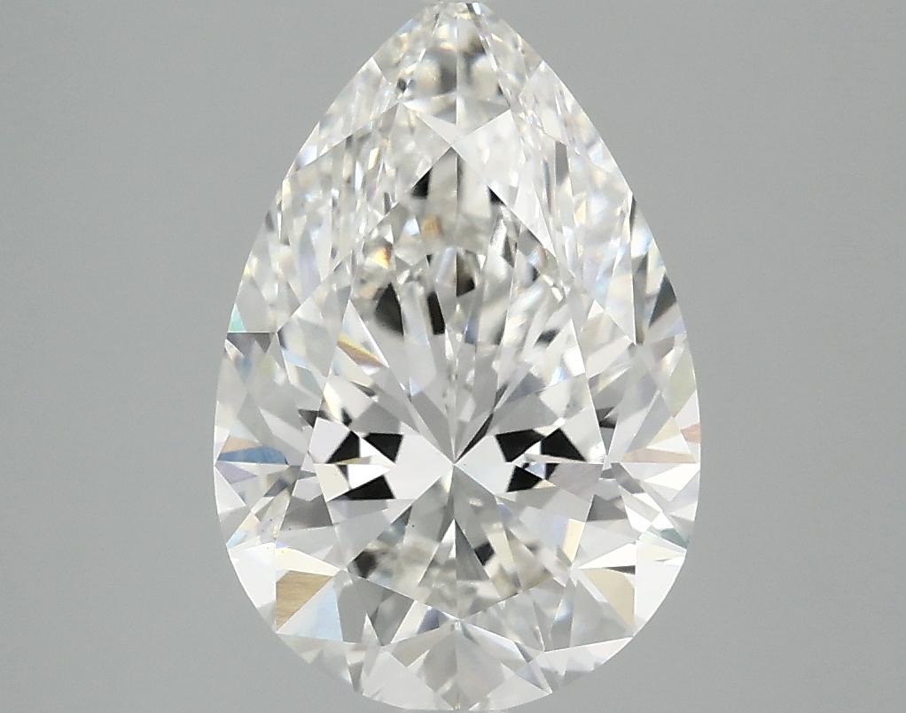 3.09 Carat Pear Shaped Excellent Cut VS1 IGI Certified Lab Grown Diamond