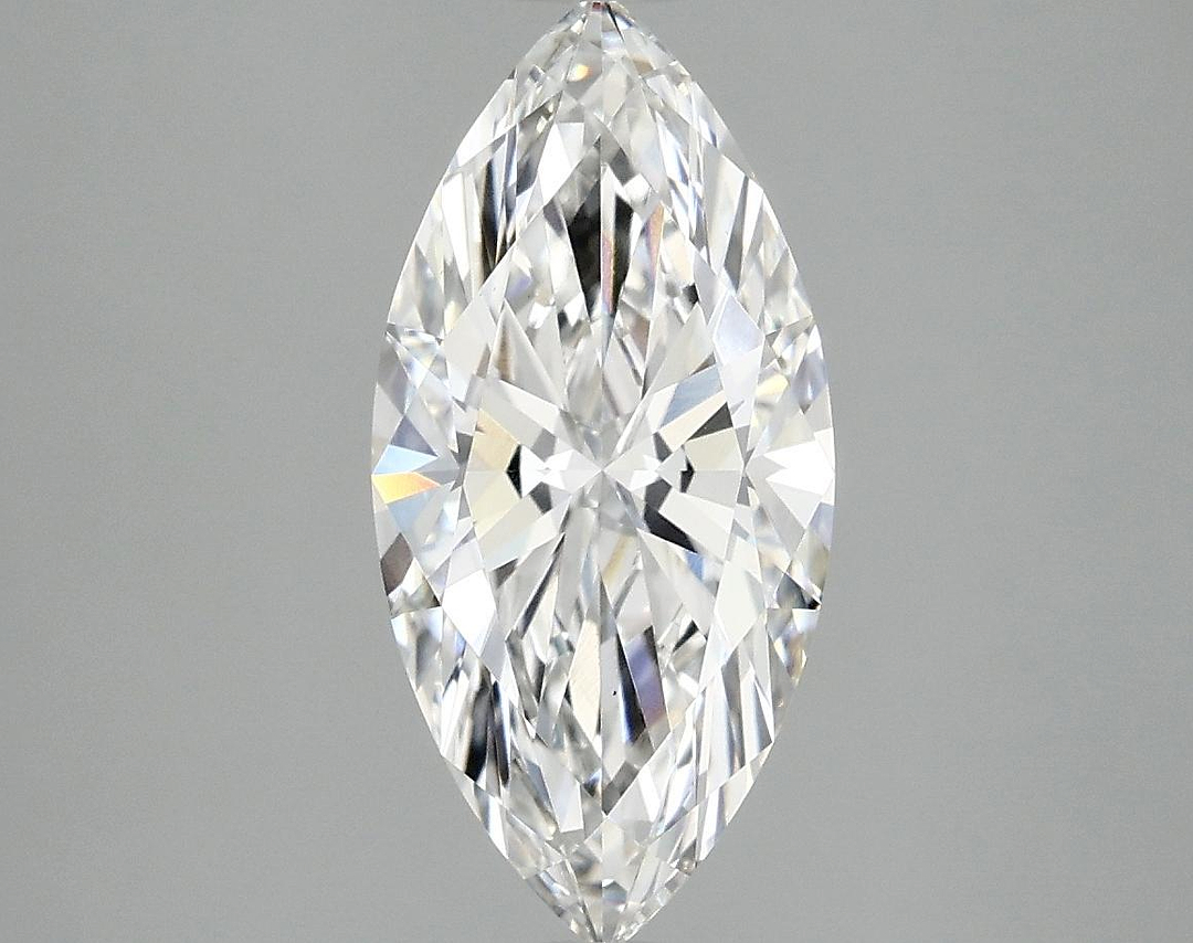 2.05 Carat Marquise Shaped Excellent Cut VS1 IGI Certified Lab Grown Diamond