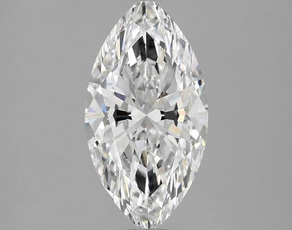 1.51 Carat Marquise Shaped Ideal Cut VVS2 IGI Certified Lab Grown Diamond