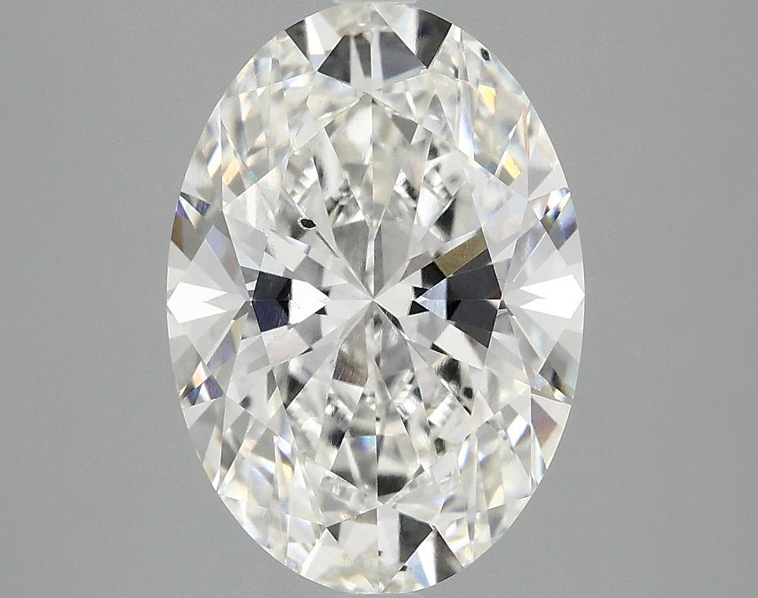 4.09 Carat Oval Shaped Ideal Cut SI1 IGI Certified Lab Grown Diamond