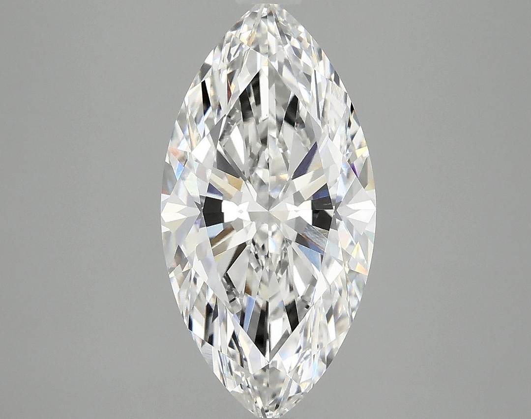 3.1 Carat Marquise Shaped Ideal Cut VVS2 IGI Certified Lab Grown Diamond