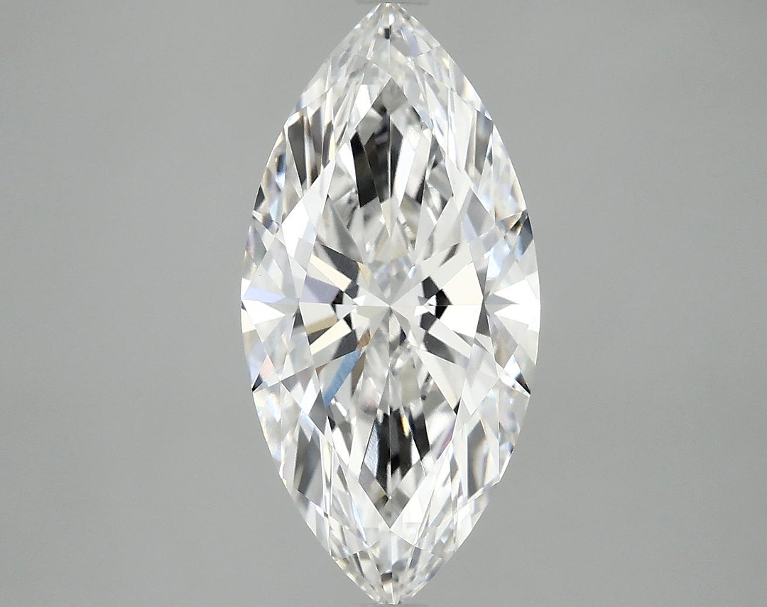 3.04 Carat Marquise Shaped Excellent Cut VVS2 IGI Certified Lab Grown Diamond