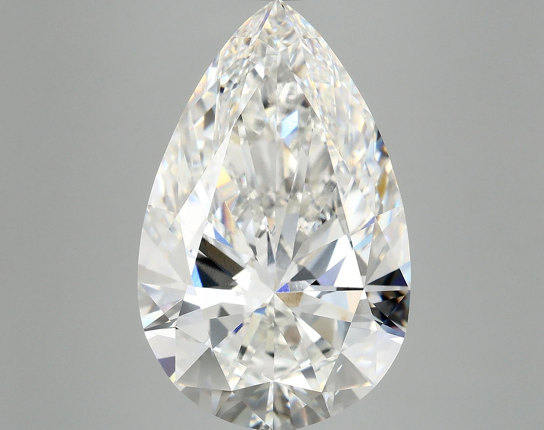 10.33 Carat Pear Shaped Ideal Cut VS2 IGI Certified Lab Grown Diamond