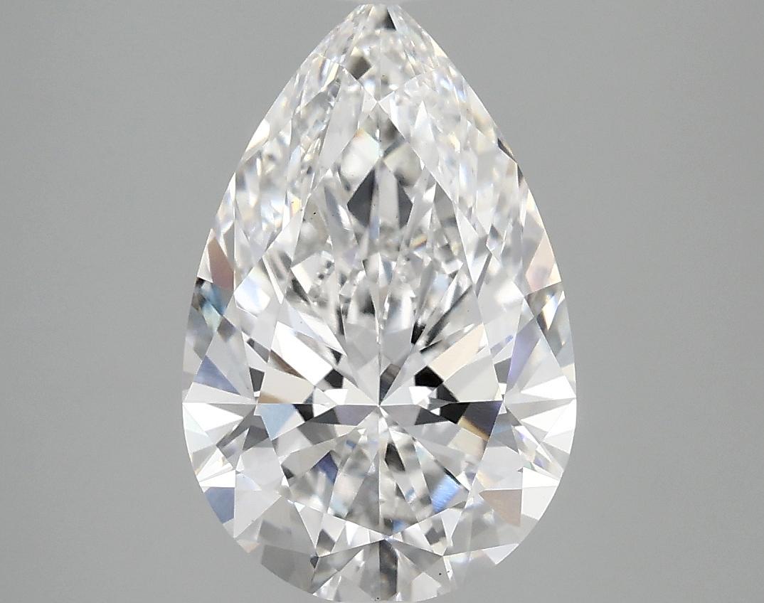 3.08 Carat Pear Shaped Ideal Cut VS1 IGI Certified Lab Grown Diamond
