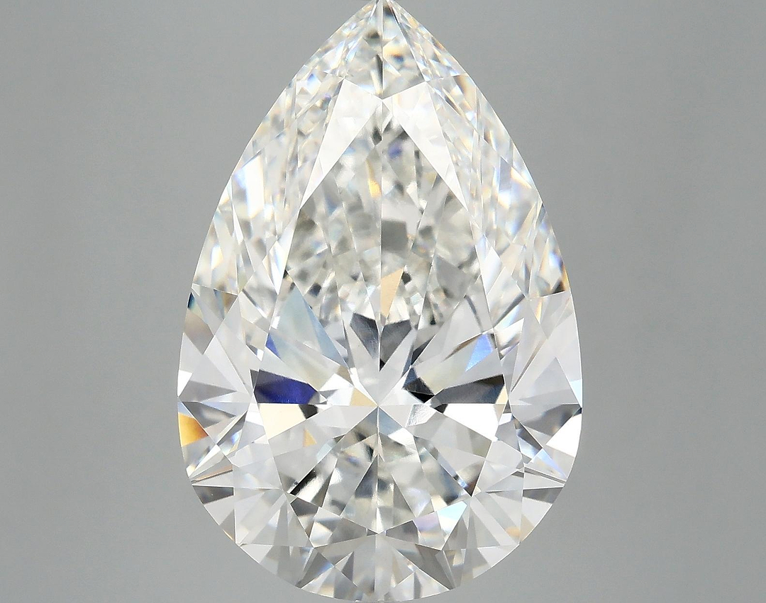 10.02 Carat Pear Shaped Excellent Cut VVS2 IGI Certified Lab Grown Diamond