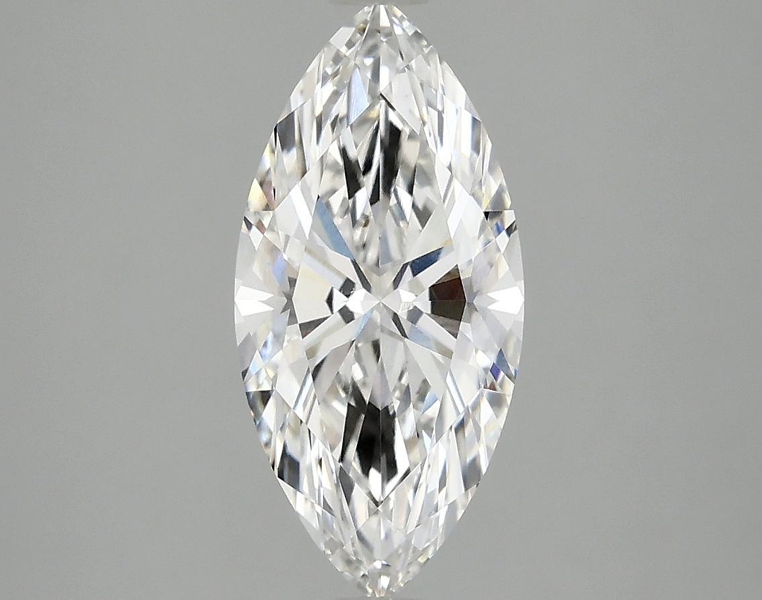 2.01 Carat Marquise Shaped Excellent Cut VVS2 IGI Certified Lab Grown Diamond