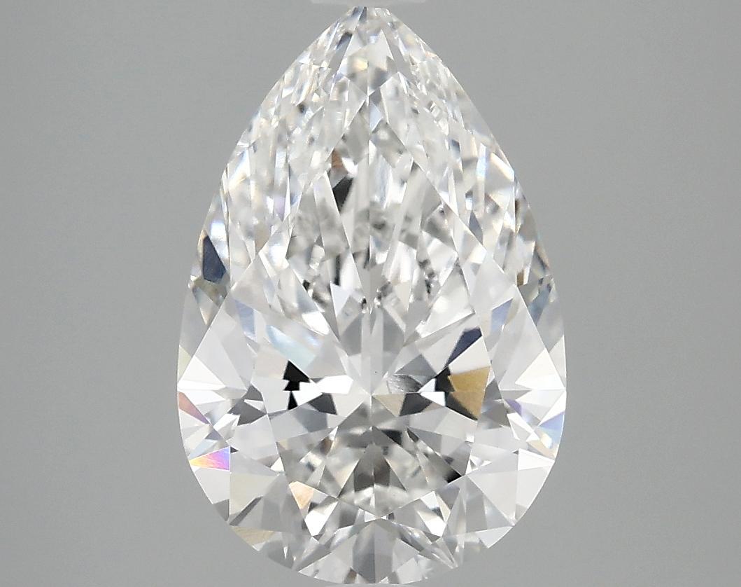 3.08 Carat Pear Shaped Excellent Cut VS1 IGI Certified Lab Grown Diamond