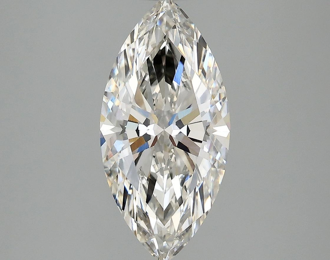 2.1 Carat Marquise Shaped Excellent Cut VVS2 IGI Certified Lab Grown Diamond