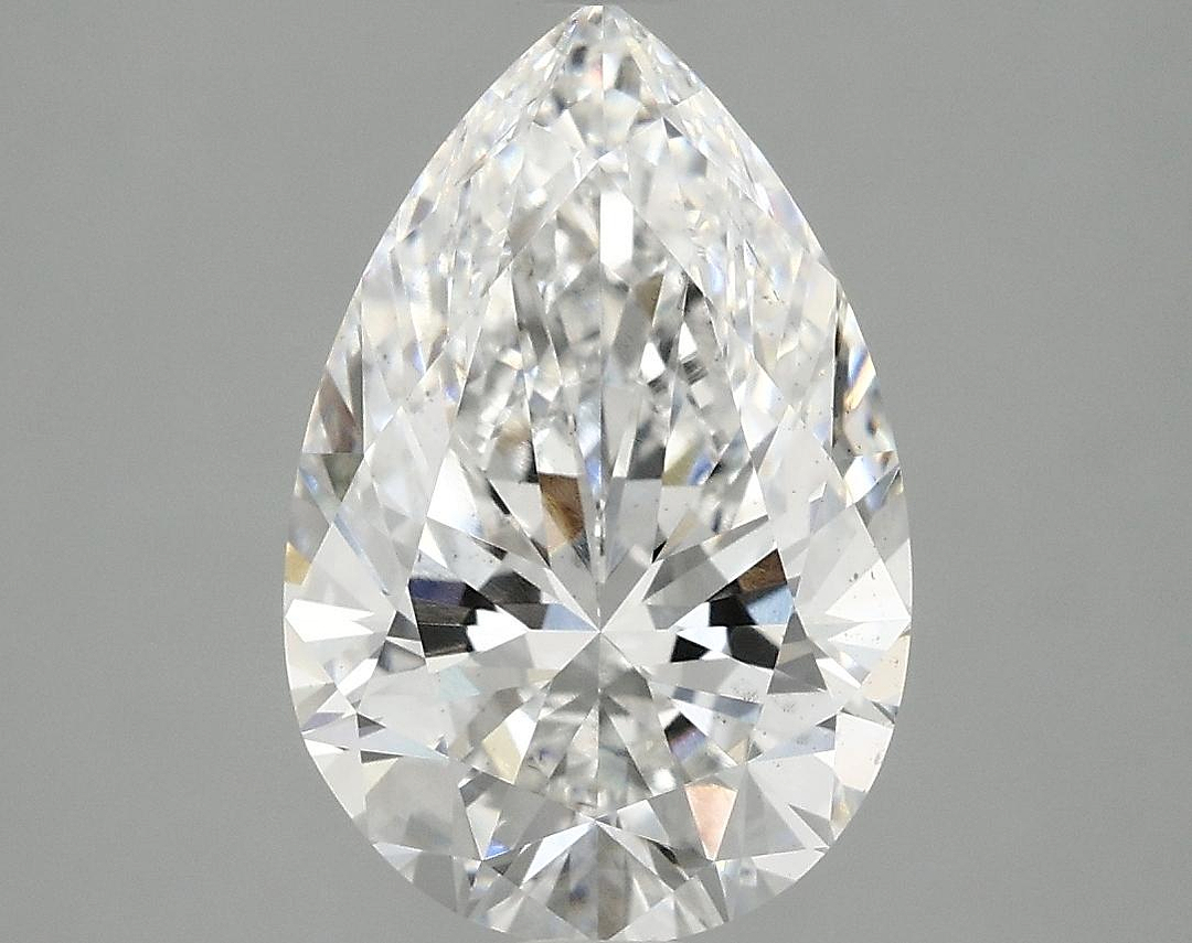 3.08 Carat Pear Shaped Excellent Cut VS2 IGI Certified Lab Grown Diamond