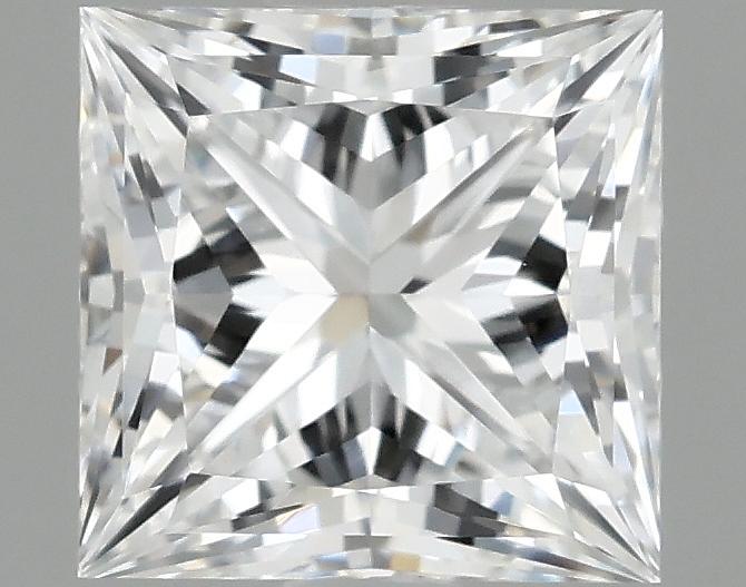 1.07 Carat Princess Shaped Ideal Cut VVS2 IGI Certified Lab Grown Diamond
