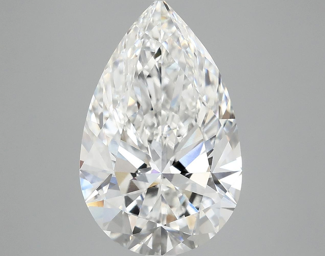 5.02 Carat Pear Shaped Ideal Cut VS1 IGI Certified Lab Grown Diamond