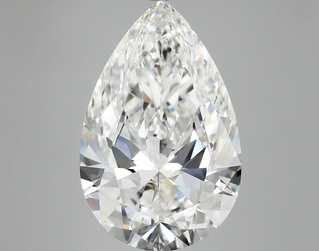 10.08 Carat Pear Shaped Ideal Cut VVS2 IGI Certified Lab Grown Diamond