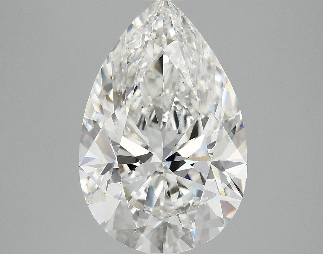 4.0 Carat Pear Shaped Excellent Cut VS1 IGI Certified Lab Grown Diamond