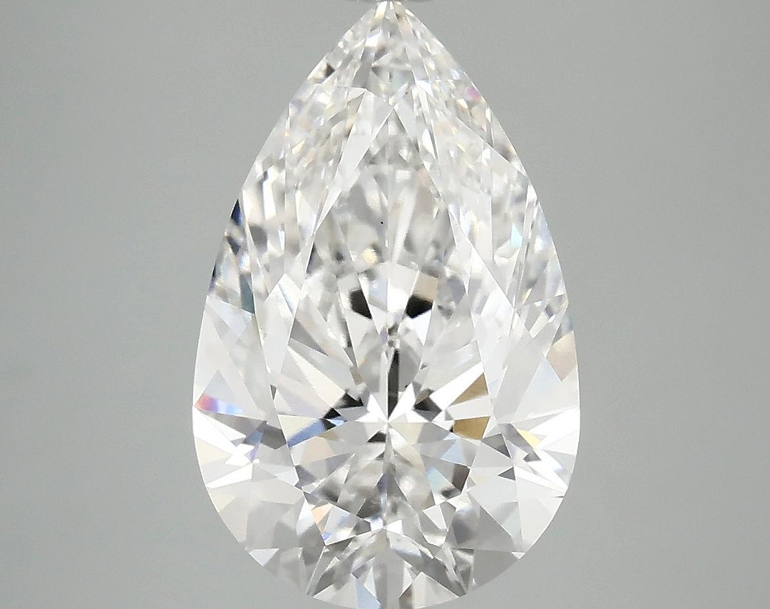 4.07 Carat Pear Shaped Ideal Cut VS1 IGI Certified Lab Grown Diamond