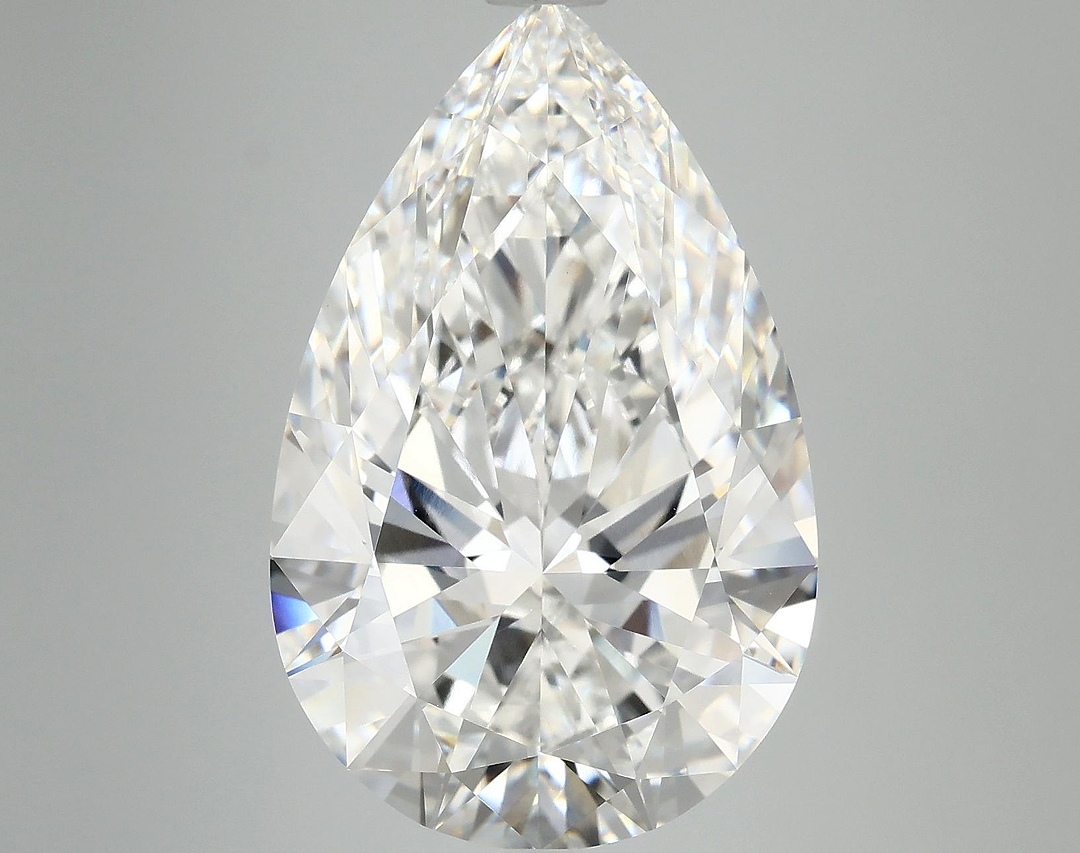 10.05 Carat Pear Shaped Ideal Cut VVS2 IGI Certified Lab Grown Diamond