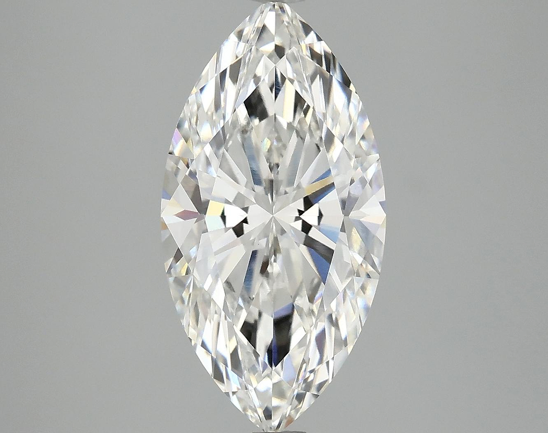 3.09 Carat Marquise Shaped Ideal Cut VVS2 IGI Certified Lab Grown Diamond