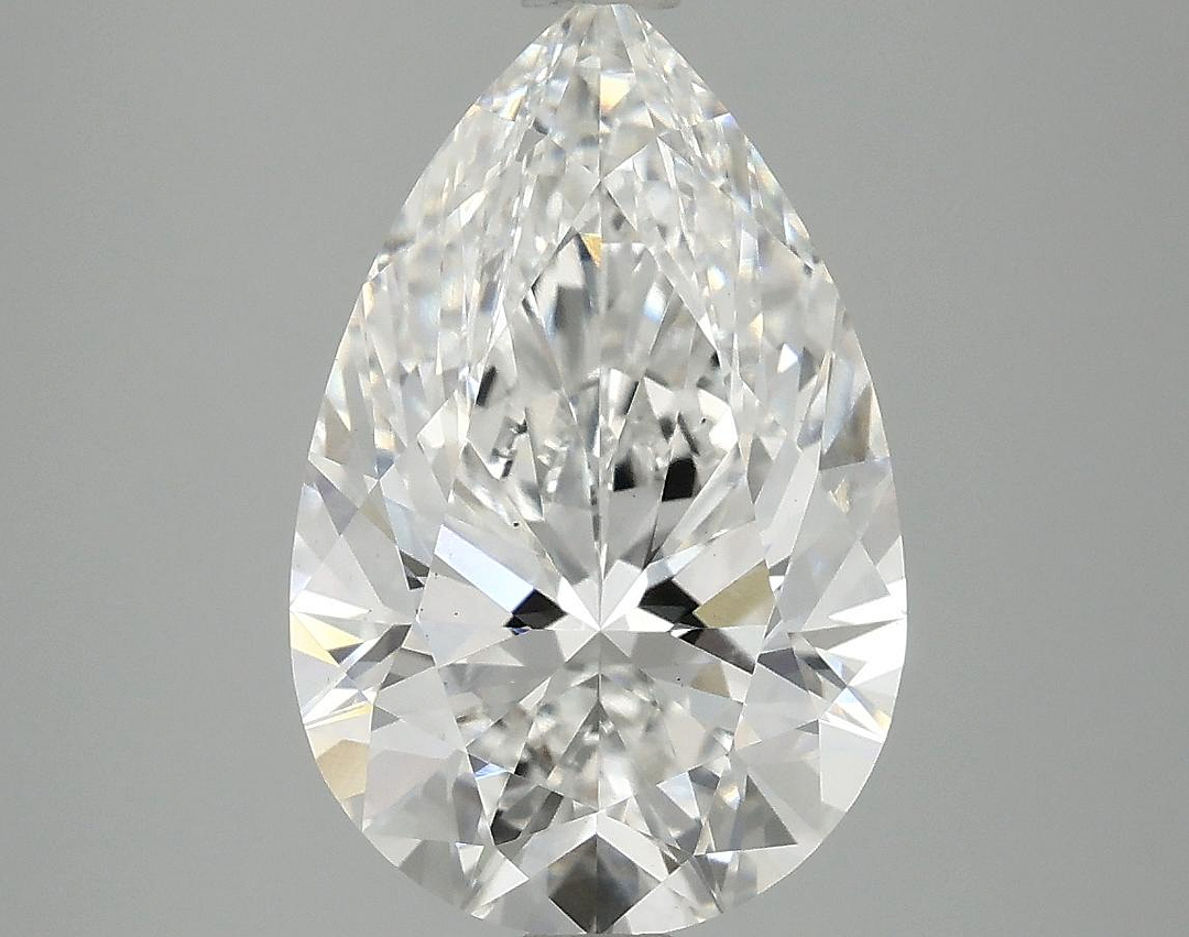 4.05 Carat Pear Shaped Ideal Cut VS2 IGI Certified Lab Grown Diamond