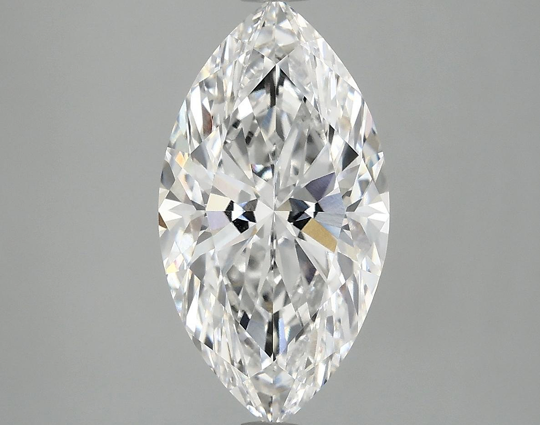 3.03 Carat Marquise Shaped Excellent Cut VVS2 IGI Certified Lab Grown Diamond