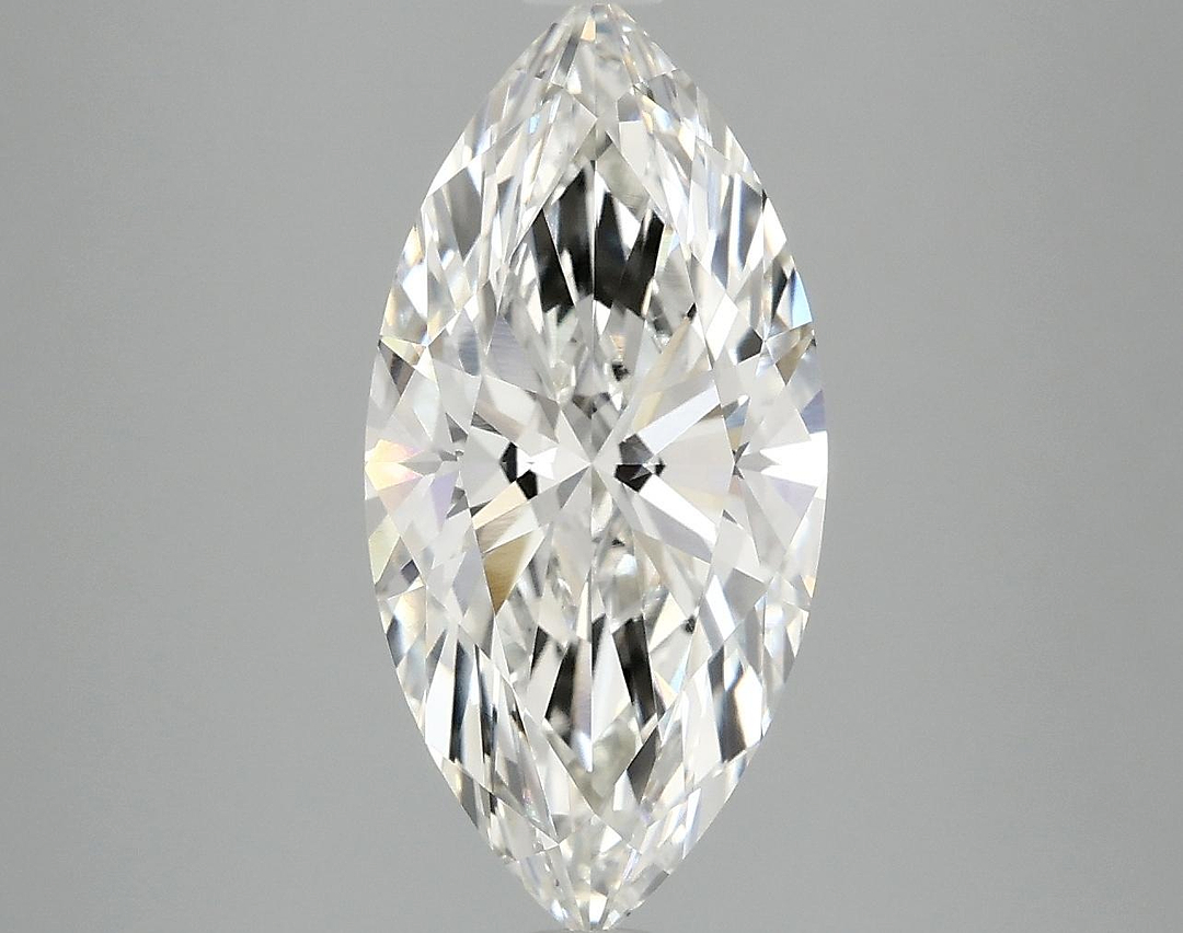 3.1 Carat Marquise Shaped Excellent Cut VVS2 IGI Certified Lab Grown Diamond