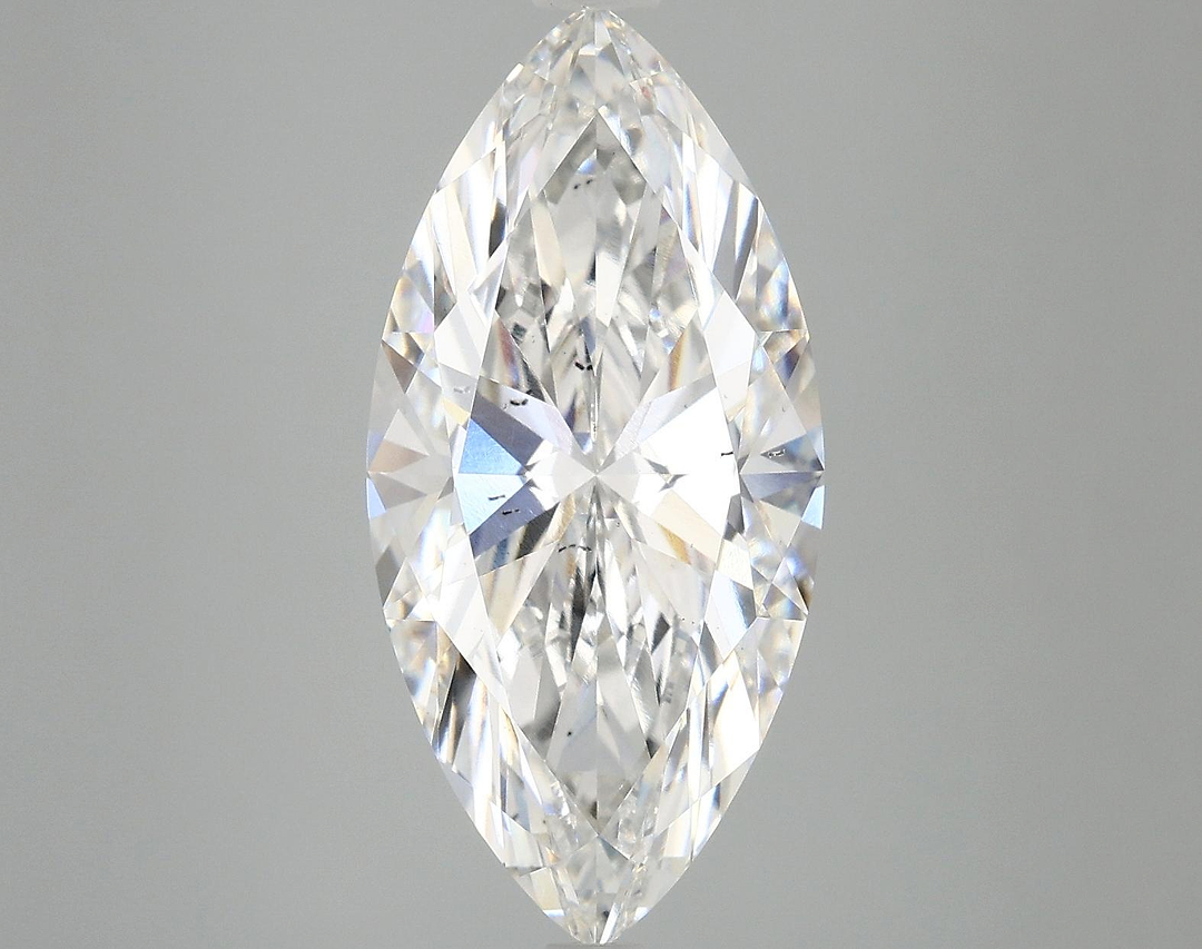 5.04 Carat Marquise Shaped Excellent Cut SI1 IGI Certified Lab Grown Diamond