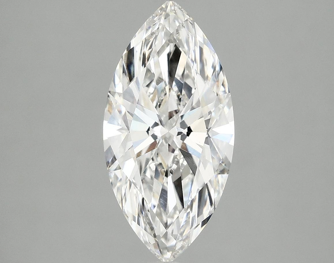 2.03 Carat Marquise Shaped Ideal Cut VVS2 IGI Certified Lab Grown Diamond