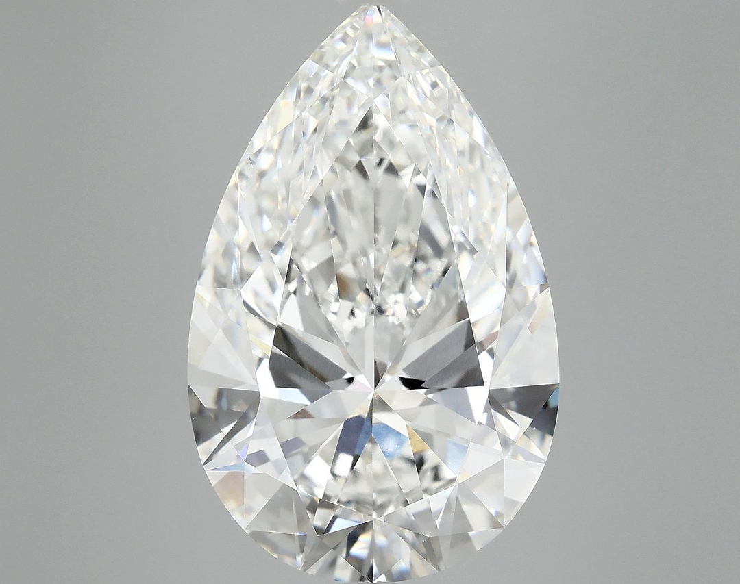 10.26 Carat Pear Shaped Ideal Cut VVS2 IGI Certified Lab Grown Diamond