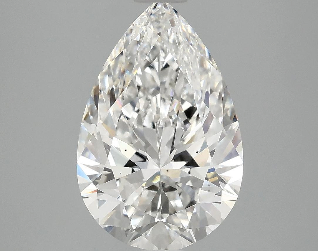 3.07 Carat Pear Shaped Excellent Cut VS2 IGI Certified Lab Grown Diamond