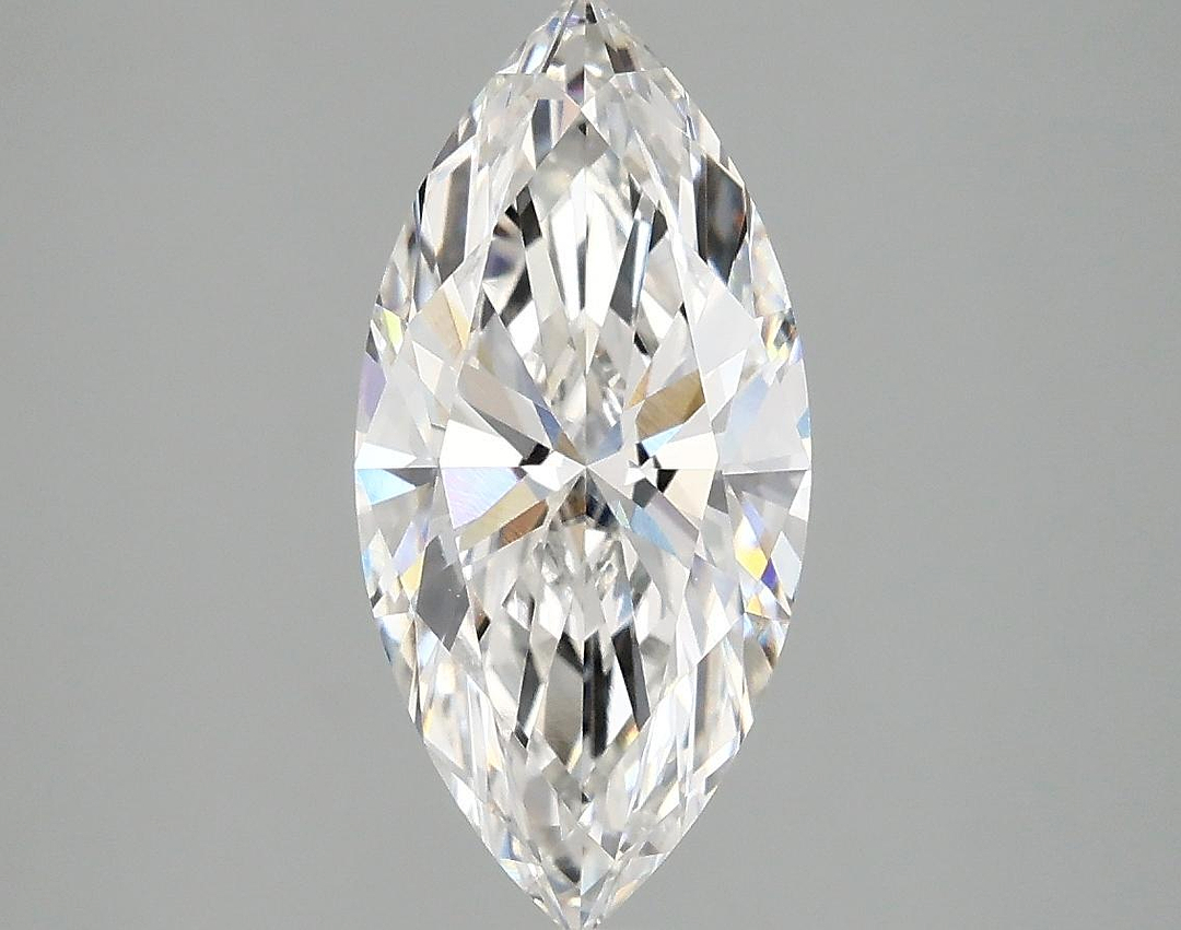 2.01 Carat Marquise Shaped Excellent Cut VVS2 IGI Certified Lab Grown Diamond