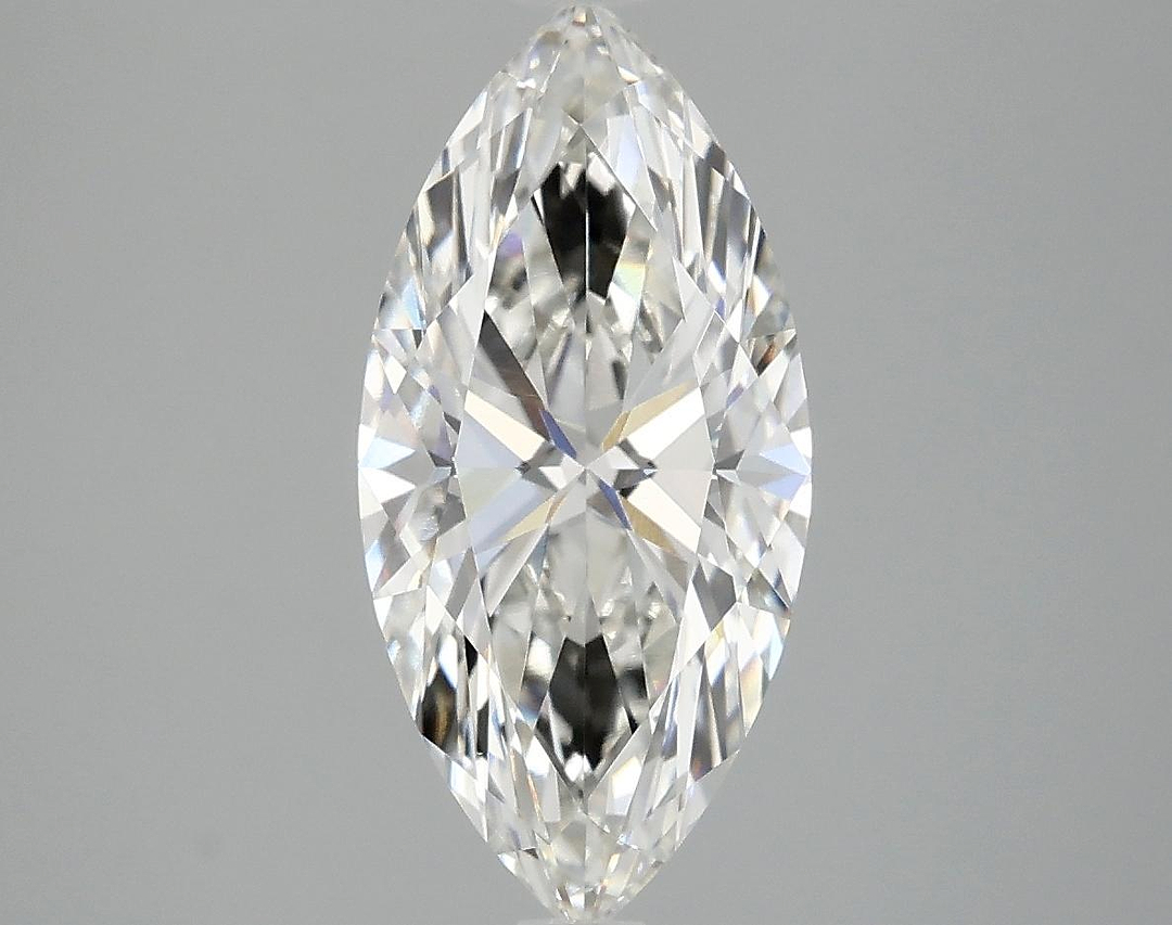2.06 Carat Marquise Shaped Excellent Cut VVS1 IGI Certified Lab Grown Diamond