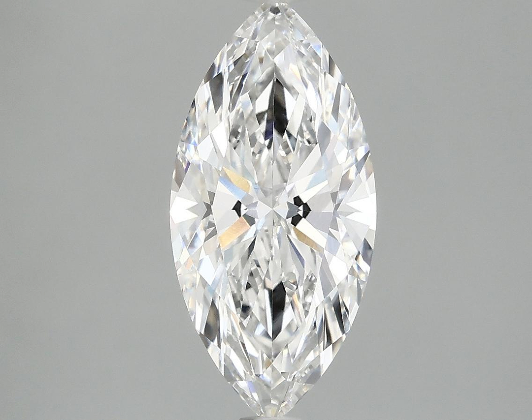 2.1 Carat Marquise Shaped Excellent Cut VVS2 IGI Certified Lab Grown Diamond