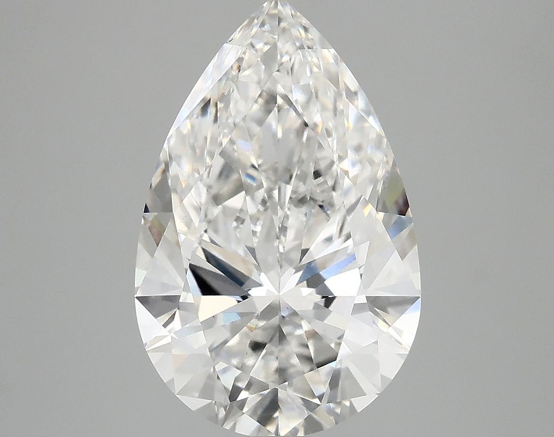 4.03 Carat Pear Shaped Ideal Cut VS1 IGI Certified Lab Grown Diamond